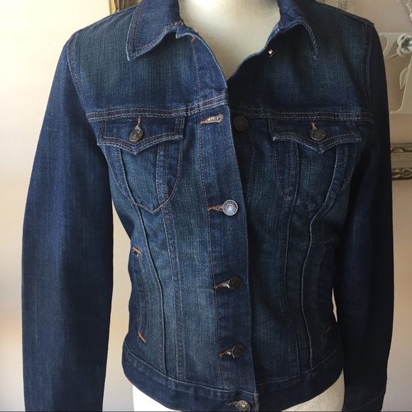 ladies navy denim jacket